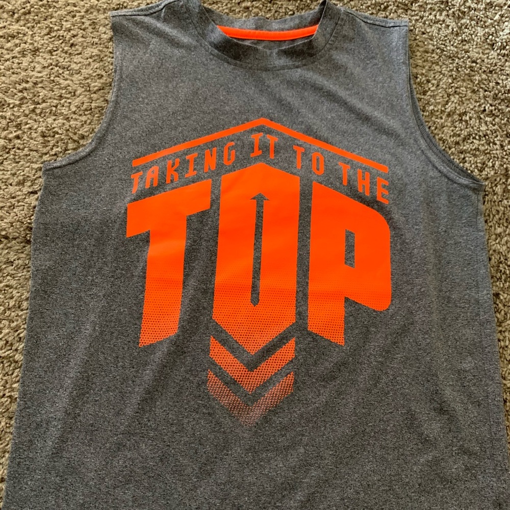 Boys sleeveless shirt - Size 14